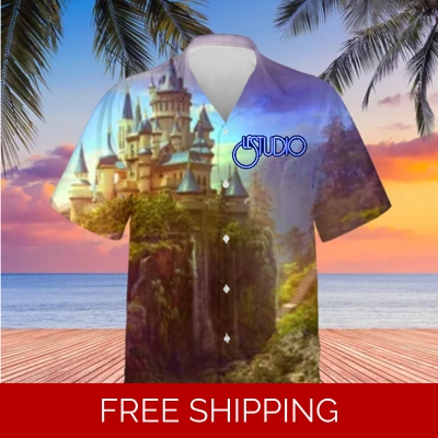 Hawaiian Shirt Unisex Le Studio Castle 2